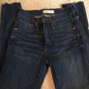 Madewell High Rise Skinny Jeans